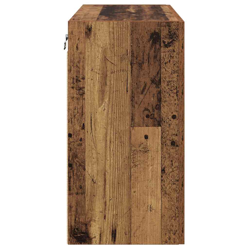 Wall Cabinet Old wood 60 x 31 x 60 cm Engineered wood
